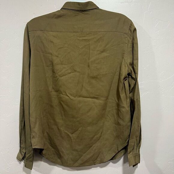 VINTAGE Gucci (1970’s) Military Button Down Top - Picture 11 of 16